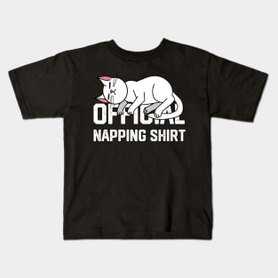 official napping shirt Kids T-Shirt